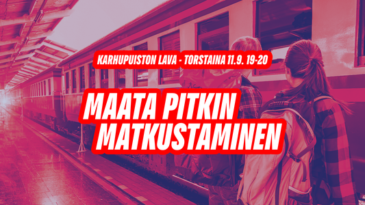 Keskustelu: Maata pitkin matkustaminen