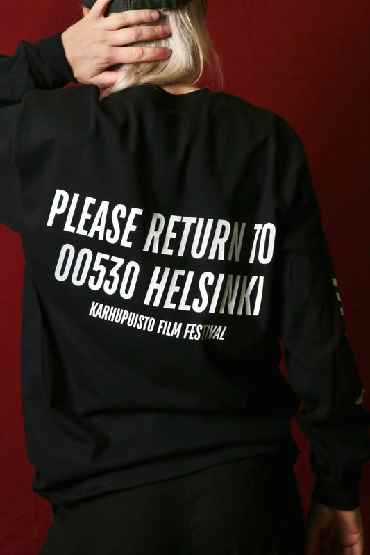 Lost in Karhupuisto long-sleeved shirt