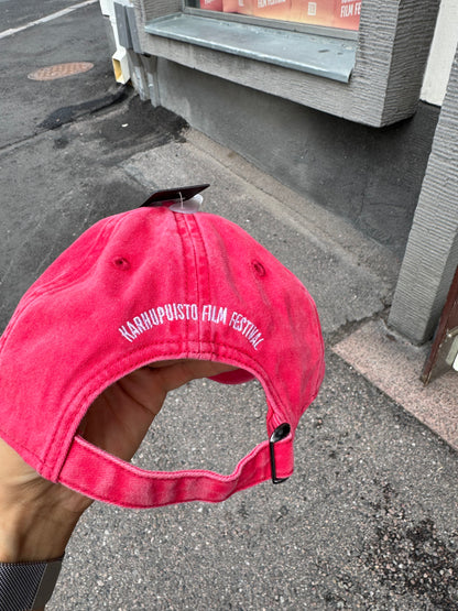 Red Lost in Karhupuisto cap