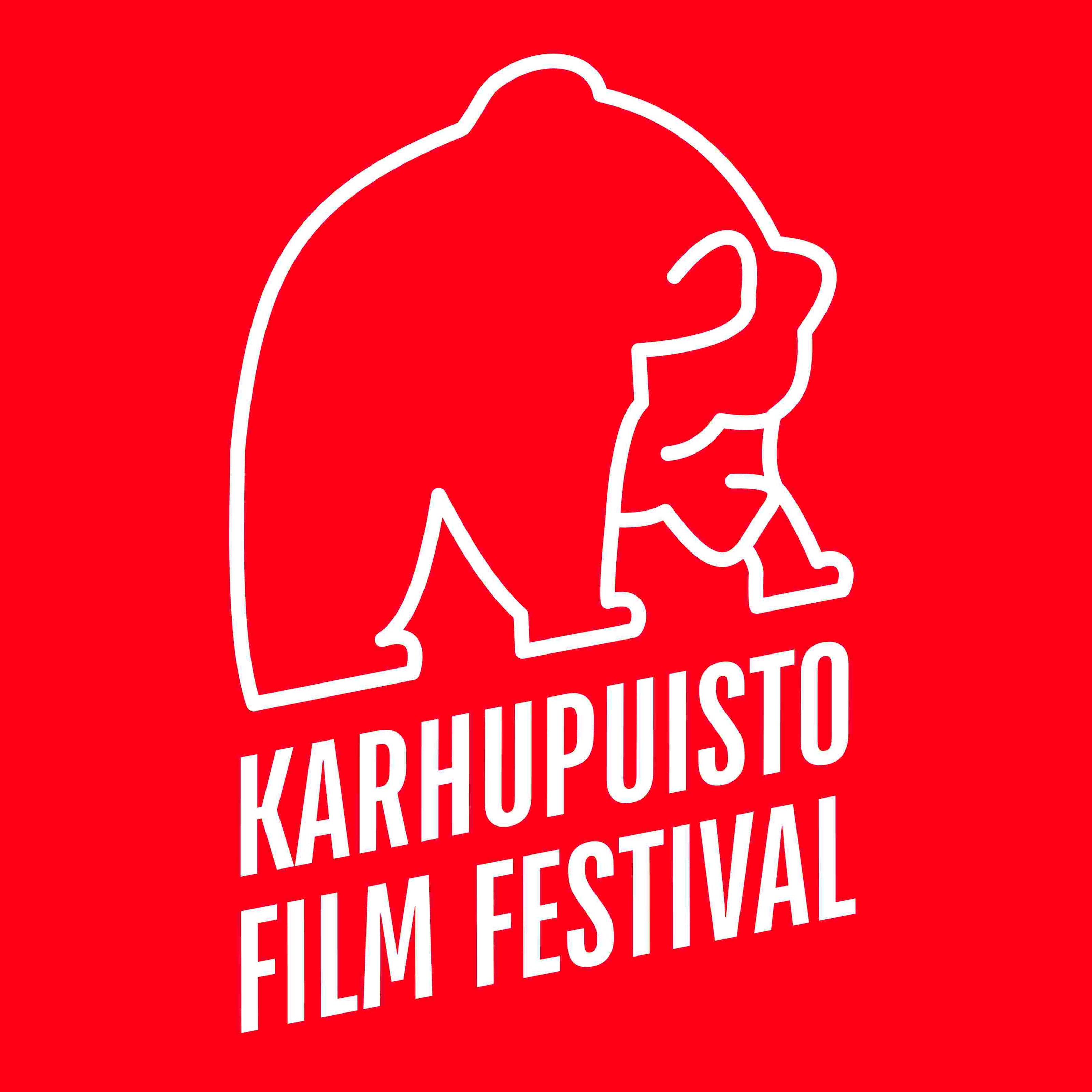 Karhupuisto Film Festival Logo neliö