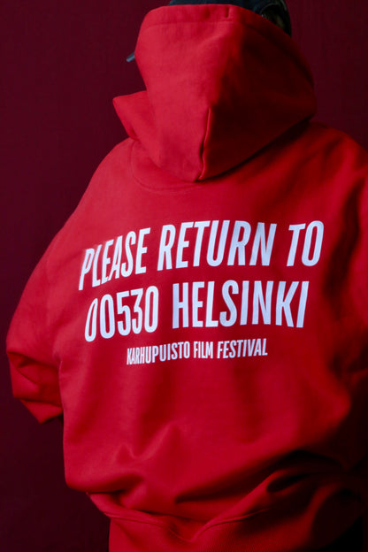 Lost in Karhupuisto hoodie