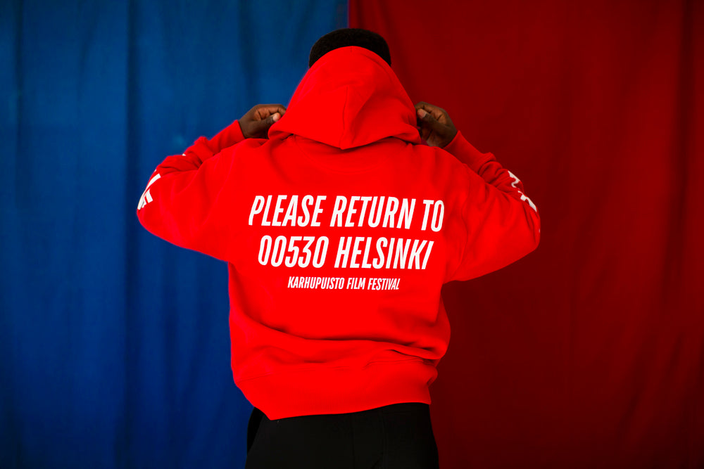Lost in Karhupuisto hoodie