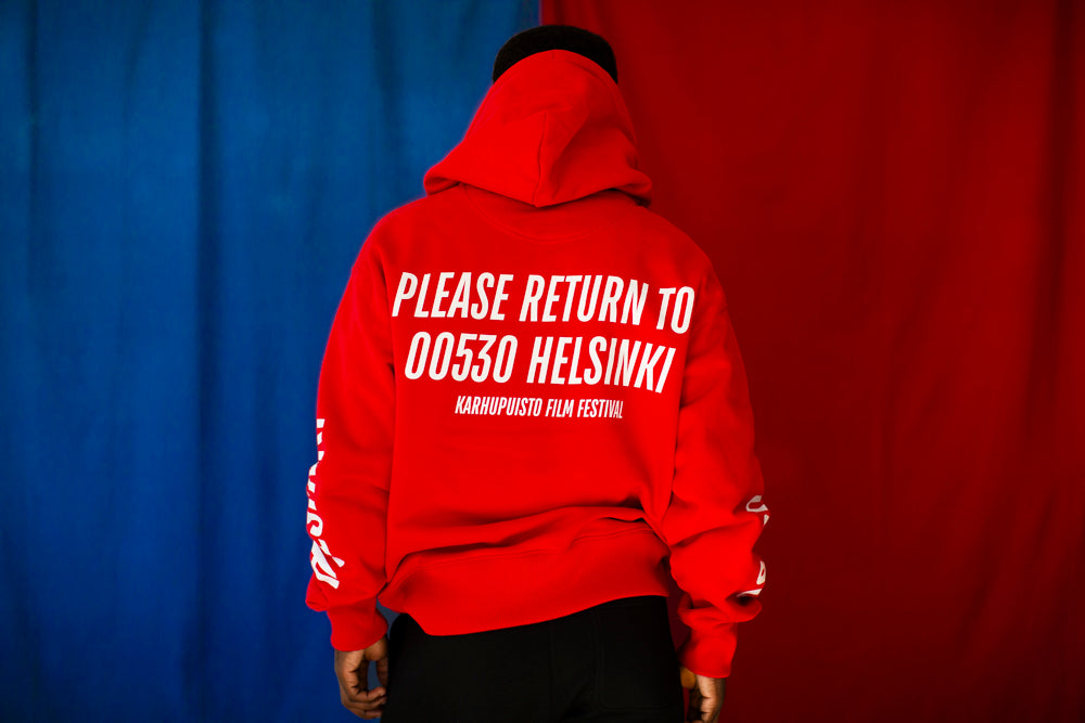 Lost in Karhupuisto hoodie