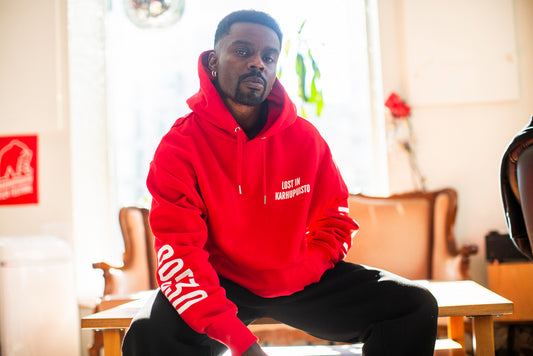 Lost in Karhupuisto hoodie