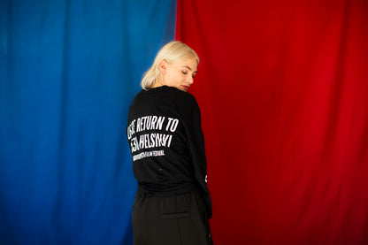 Lost in Karhupuisto long-sleeved shirt