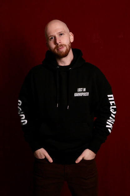 Lost in Karhupuisto hoodie