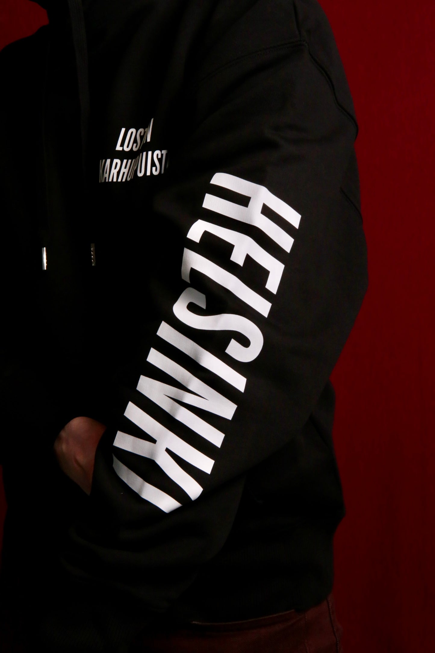 Lost in Karhupuisto hoodie