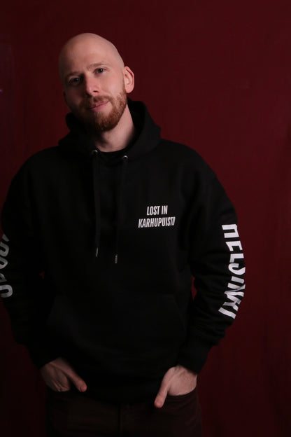 Lost in Karhupuisto hoodie