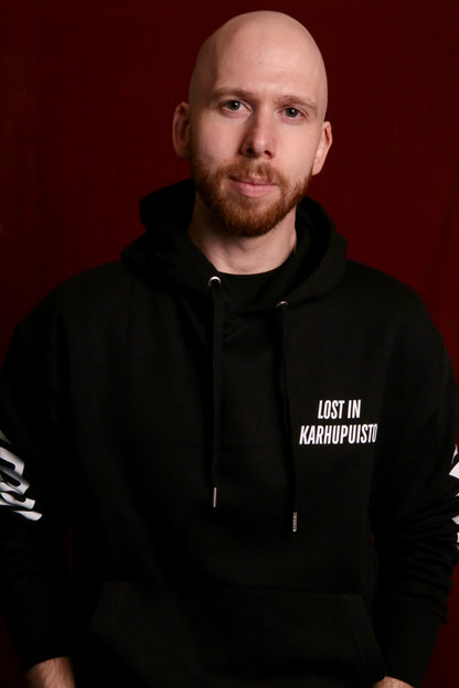 Lost in Karhupuisto hoodie